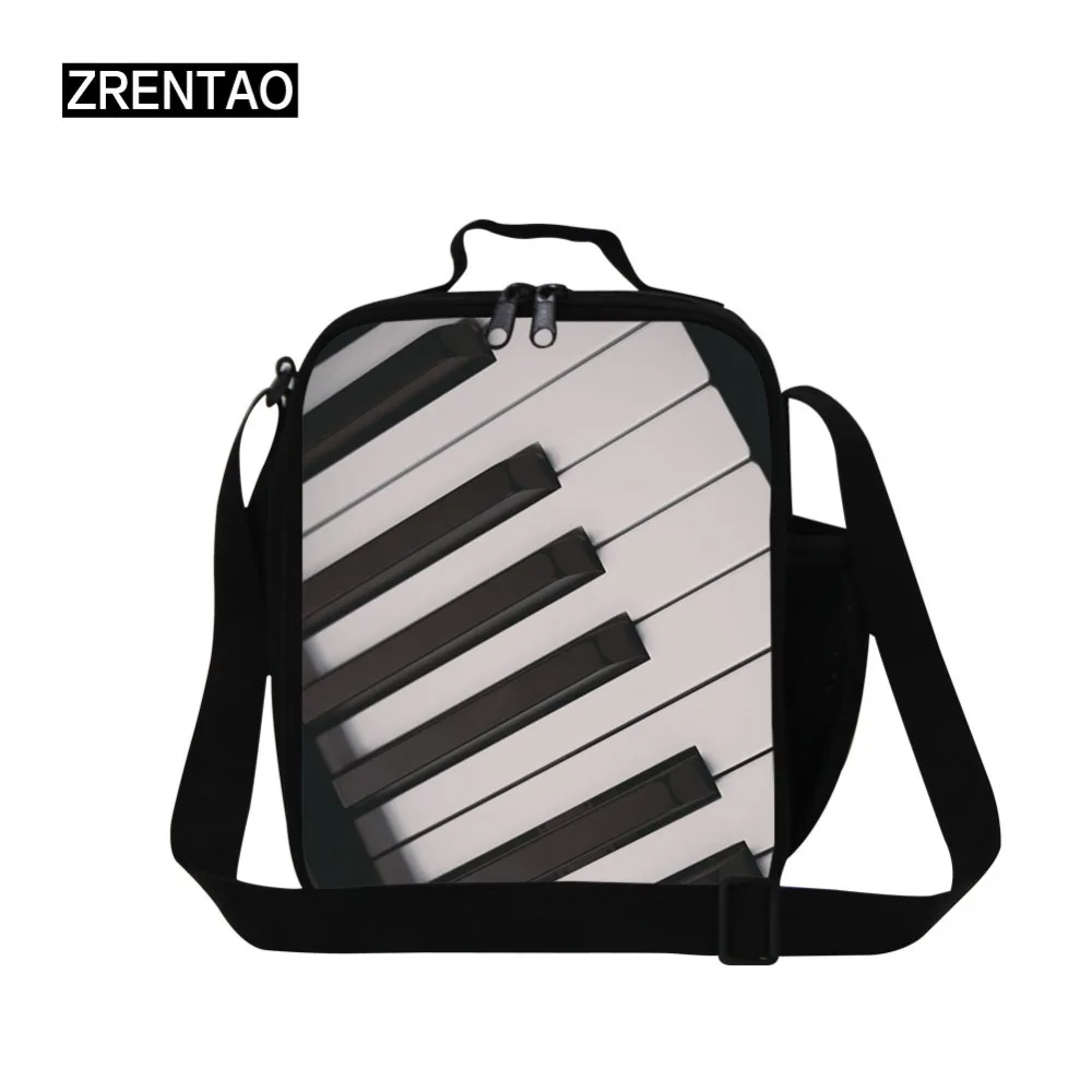 

ZRENTAO polyester lunch cooler for children bolsa de comida termica food bags with bottle pocket insulated thermal picnic bags