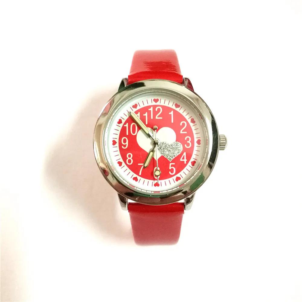 Детские кварцевые наручные часы с кристаллами и бриллиантами детские в стиле