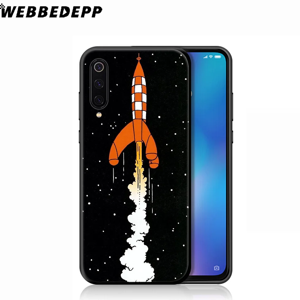 WEBBEDEPP The Adventures of Tintin Soft Case for Xiaomi Mi 9T 9 8 SE 6 A1 A2 A3 Lite MiA1 MiA2 MiA3 F1 MAX 3 Mi8 CC9E CC9 |