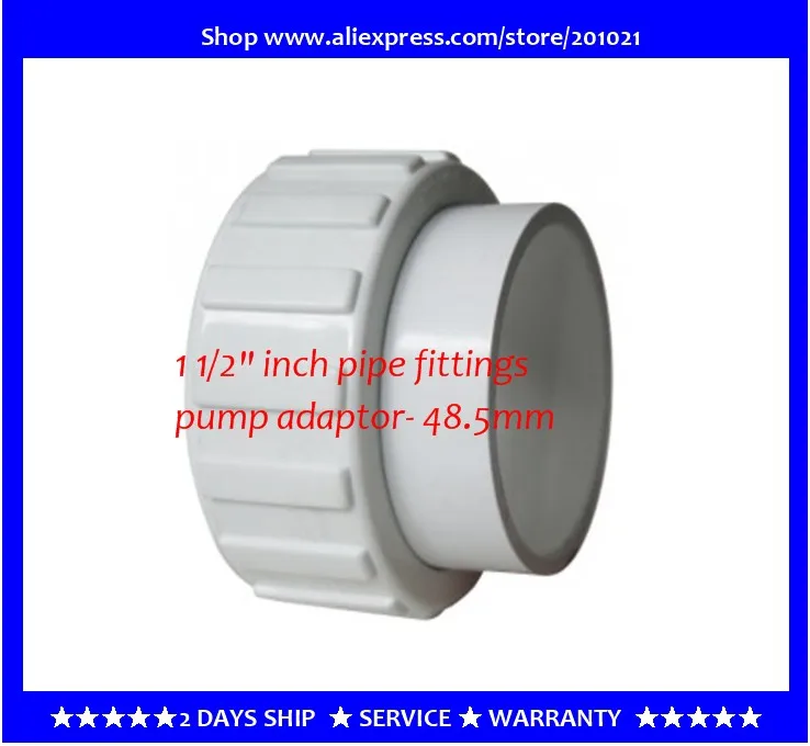 Детали для спа адаптер насоса гайка + соединение 48 5 мм на 1 1/2 дюйма фитинги