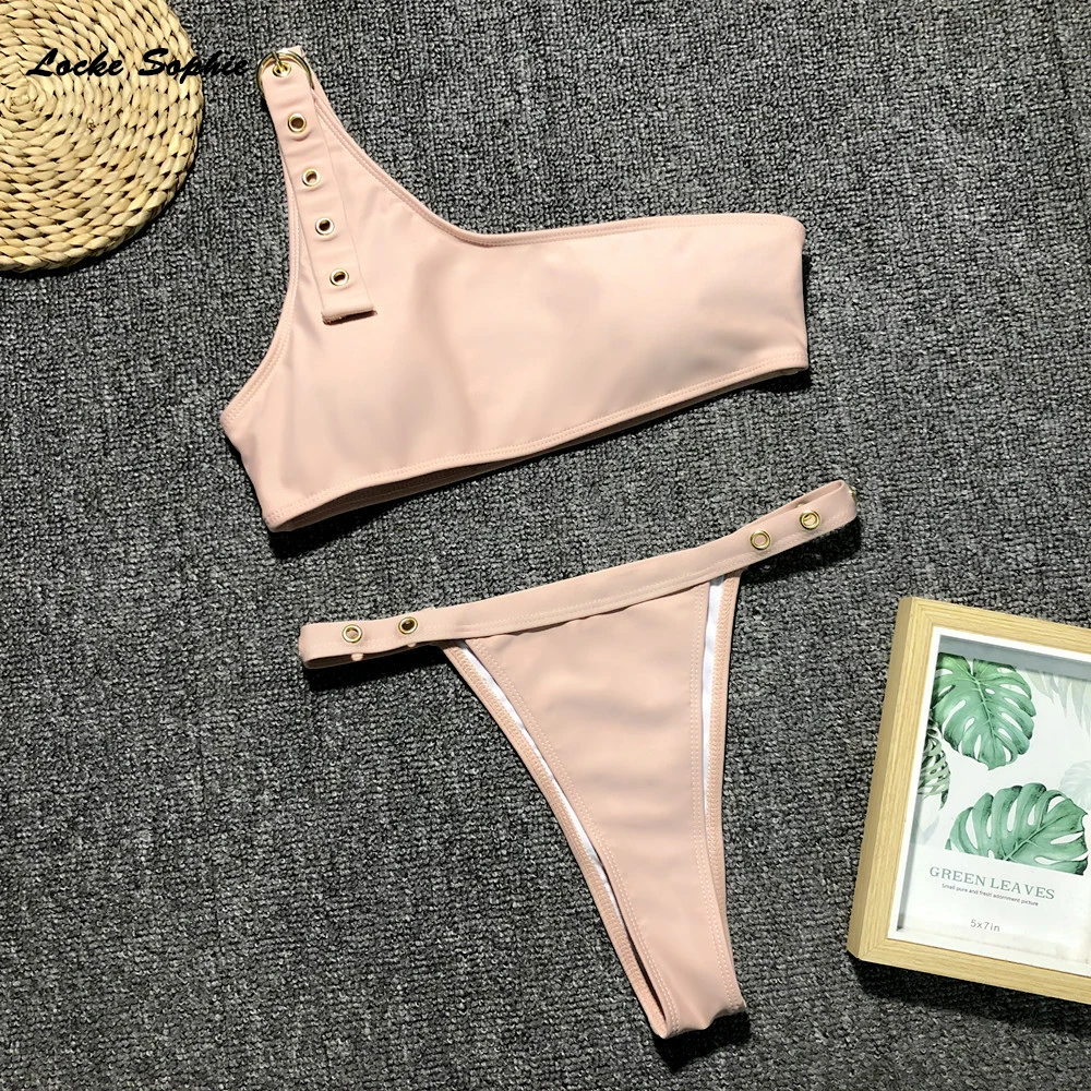 Женский комплект 2 шт. сексуальный бюстгальтер и шорты бикини 2020 летняя хлопковая