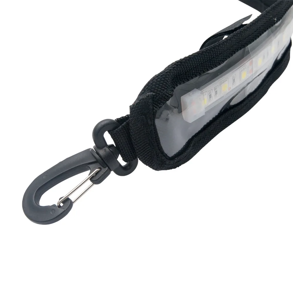 12 V 1,3 M гибкий светодиодный фонарь для кемпинга 5050 SMD Караван Лодка водонепроницаемая полоса