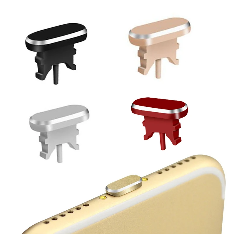 10 шт. металлический пылезащитный Разъем специальный дизайн порт для зарядки