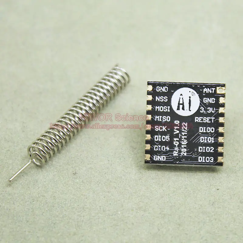 2 шт./лот модуль беспроводной передачи спектра спреда LoRa SX1278 433M самый дальний 10 км