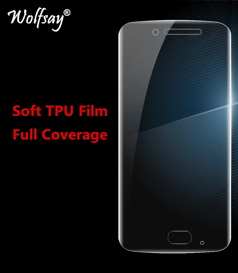 2 шт. Wolfsay Экран протектор для Motorola Moto G5 плюс мягкая TPU Film (не закаленное Стекло)