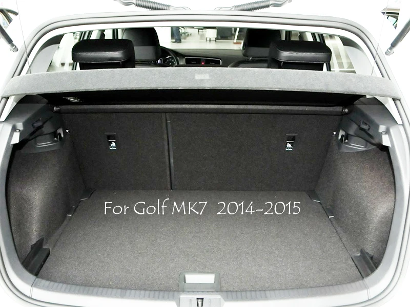 Для Volkswagen VW Golf 7 5 MK7 2014 2018 прочный коврик для багажника подкладка груза задний