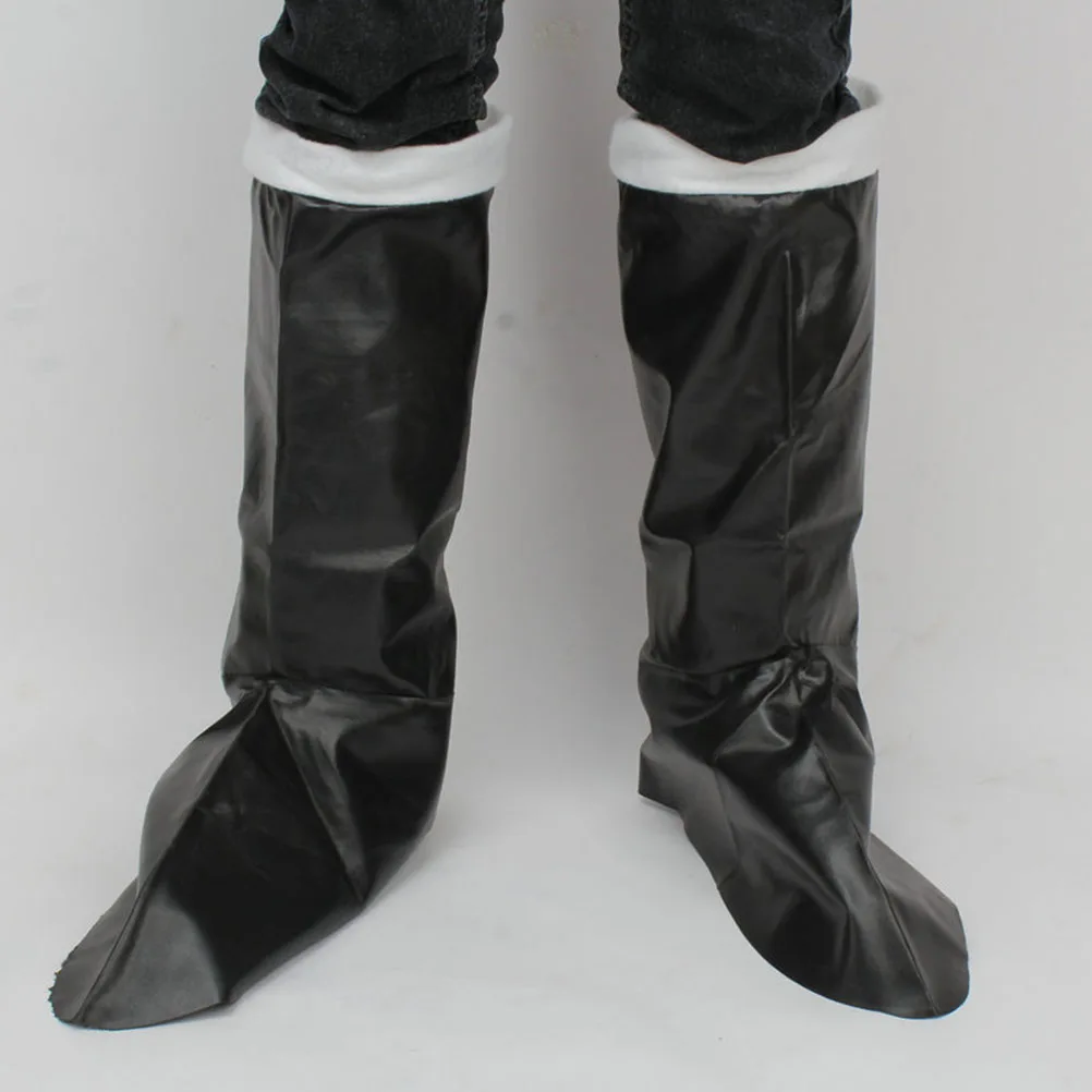 1 пара Классические ботинки до колена из искусственной кожи|Украшения своими