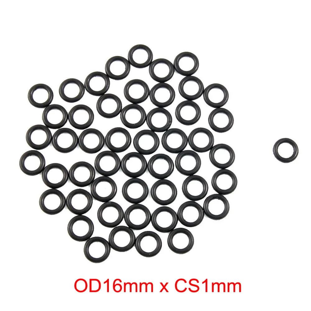 

OD16mm x CS1mm Nitrile Rubber O Ring ORing O-Ring Oil Sealing Gasket