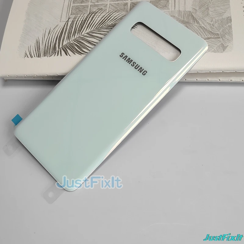 Для SAMSUNG Galaxy S10 задняя крышка батарейного отсека Дверь заднее стекло Корпус чехол