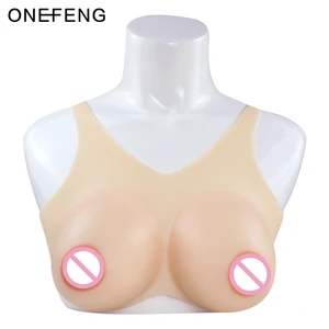 ONEFENG улучшенная версия WPBT Косплей поддельные груди псевдоним большой силиконовый имитатор Drag Queen для трансвеститов транссексуалов
