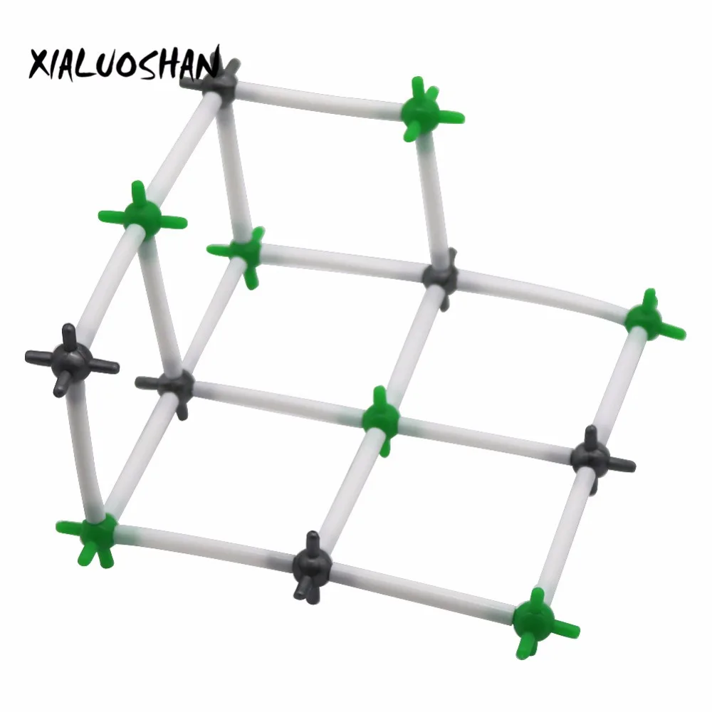 NaCl кристаллическая Строительная модель натрия хлорид 9 мм молекулярная