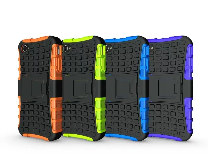 Крепкий паук пластмассовый гибрид из ТПУ тяжелых бронированных телефонов Чехол