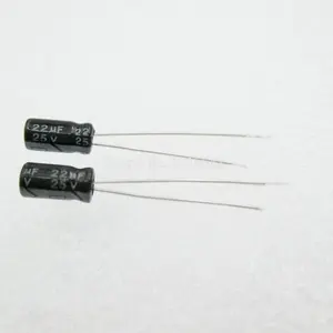 20 шт.лот 22 мкФ 25 в алюминиевый электролитический конденсатор 4*7 электролитический конденсатор 25 в 22 мкФ