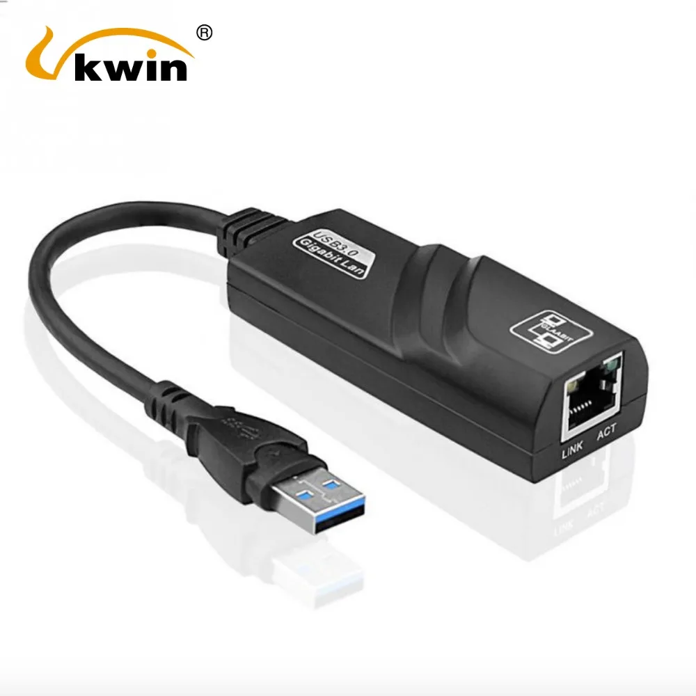 Адаптер сетевой VKWIN с USB 3 0 на RJ45 10/100/1000 Гбит/с|Компьютерные кабели и разъемы| |