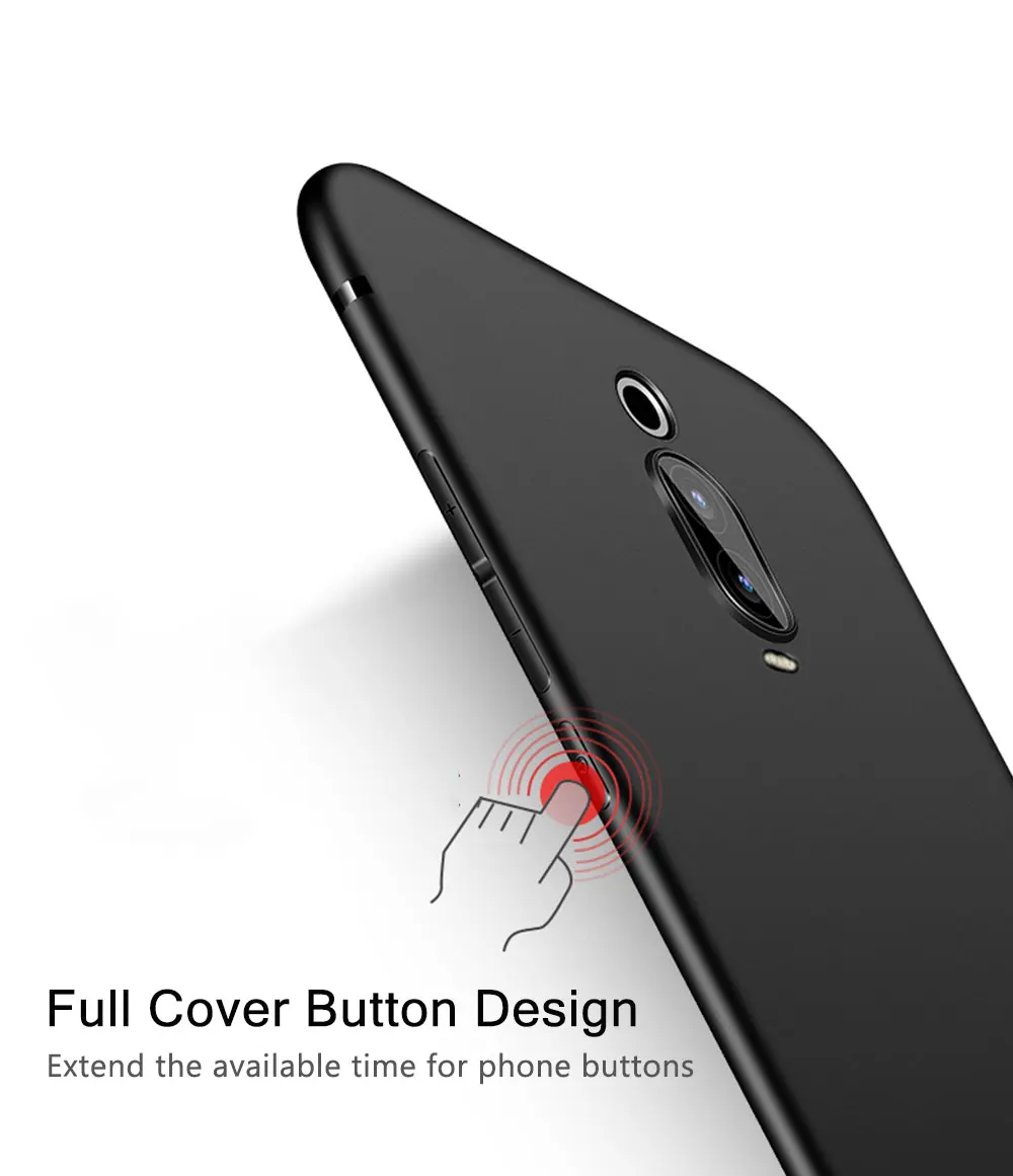 Чехол Raugee для Xiaomi mi 9T чехол ультра тонкий мягкий силиконовый чехол для Xiao mi Red mi K20 mi 9T Pro mi 9 M9 SE матовый чехол
