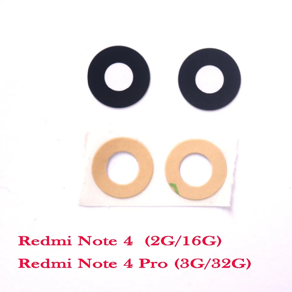2PCS Rear Camera Glass Lens Replacement for Xiaomi Redmi Note 2 3 4 /note 3G/4G/ note3 note4 | Мобильные телефоны и