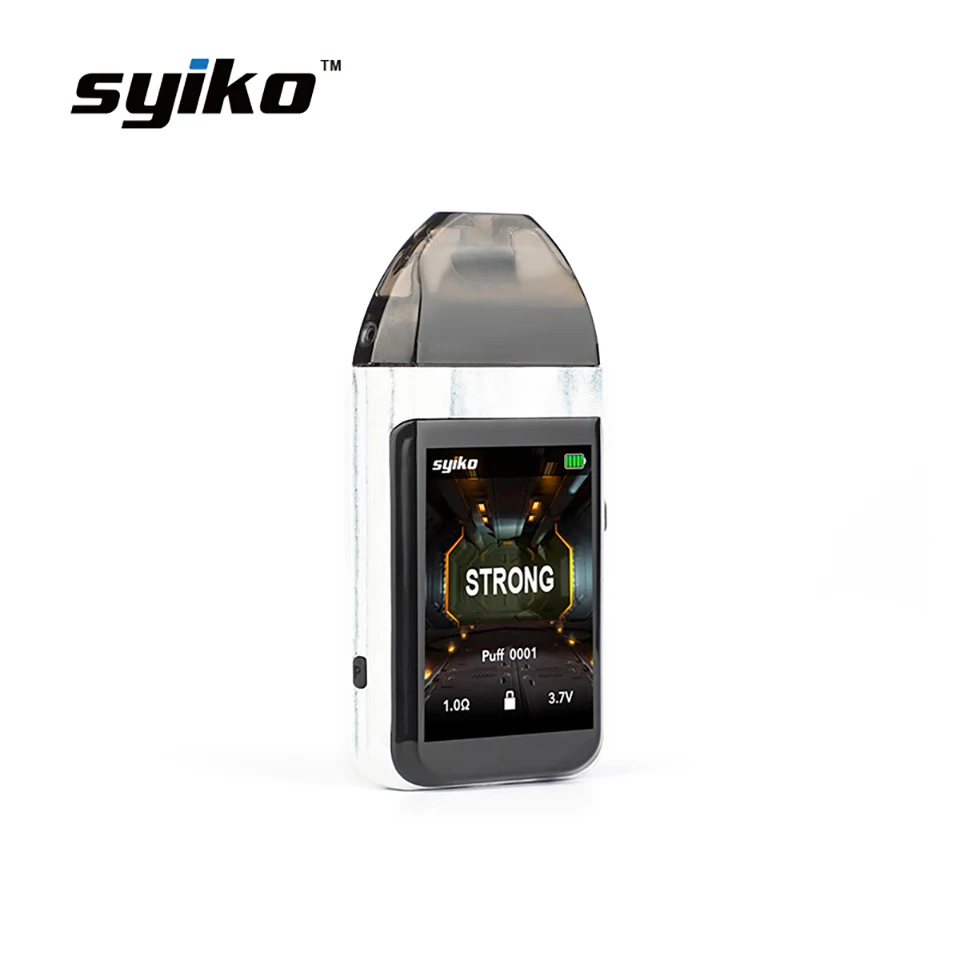 Оригинал Syiko SE Touch Pod Vape комплект 650 мАч батарея с 2 мл картридж контроль
