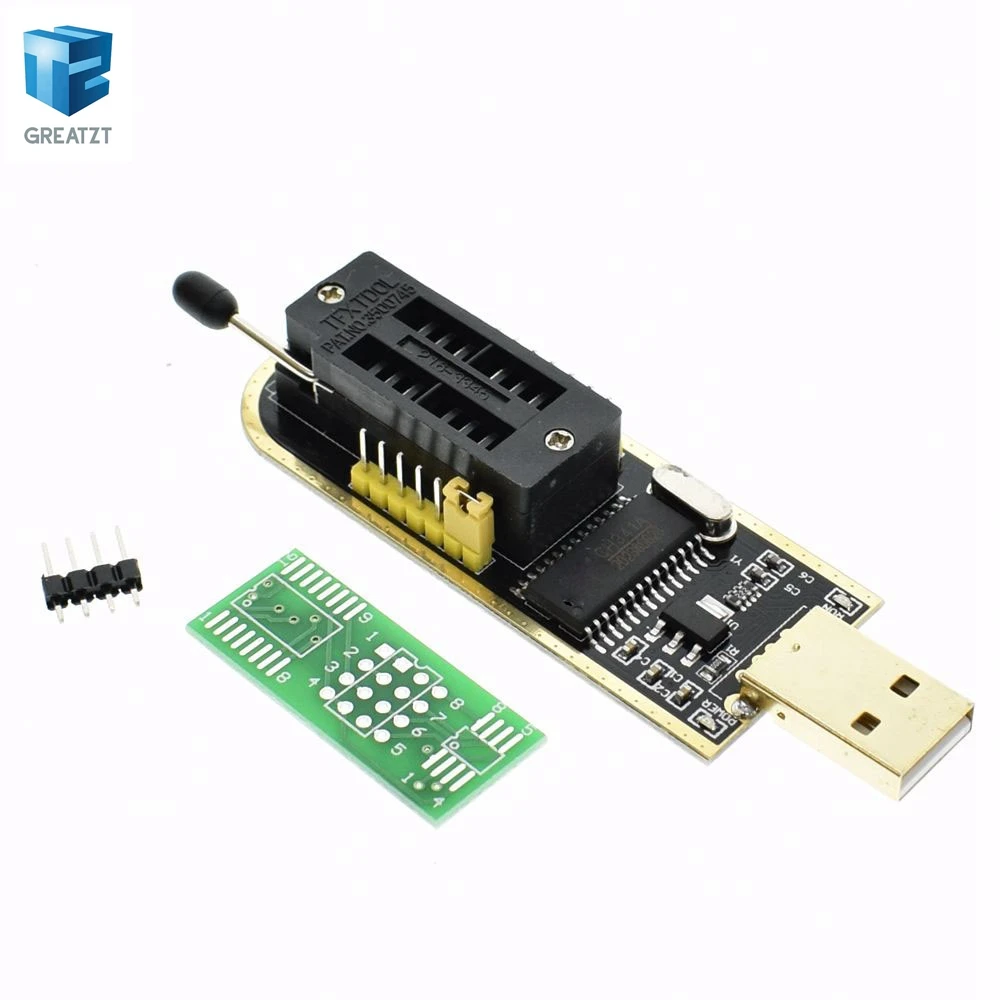 1 шт. Smart Electronics CH340 CH340G CH341 CH341A 24 25 серии EEPROM Flash BIOS USB программатор с программным