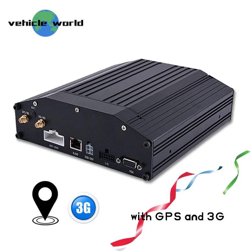 4 канала 720 P Har диск мобильный DVR с gps 3g для транспортных средств|Видеорегистратор