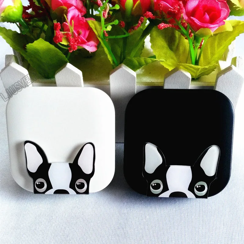 LIUSVENTINA DIY акриловый милый собачий чехол для контактных линз очков Чехол цветных