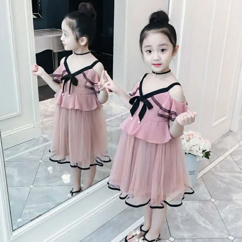 Платье для девочек летнее платье на день рождения детские платья Детский костюм