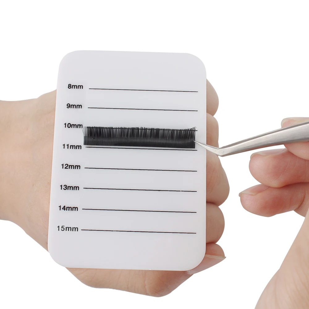 Акриловый поддон для наращивания ресниц 1 комплект палитра с клеем на ремень