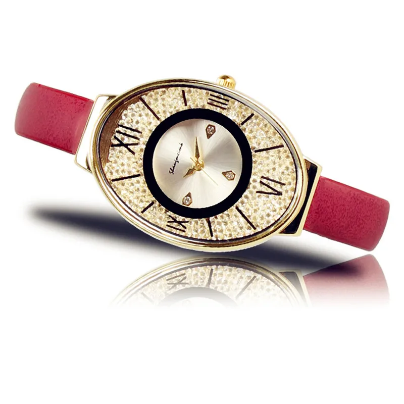 Montre Femme Dames Horloges женские часы моды езду мяч римские цифровая фототехника