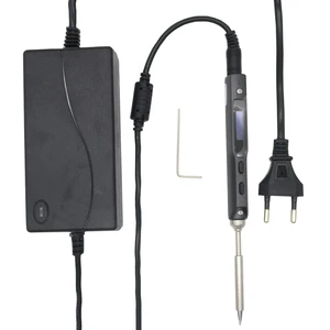 Портативная мини-программируемая электрическая паяльная станция TS100 с цифровым ЖК-дисплеем + паяльное жало TS + адаптер питания постоянного тока 24 В3 А