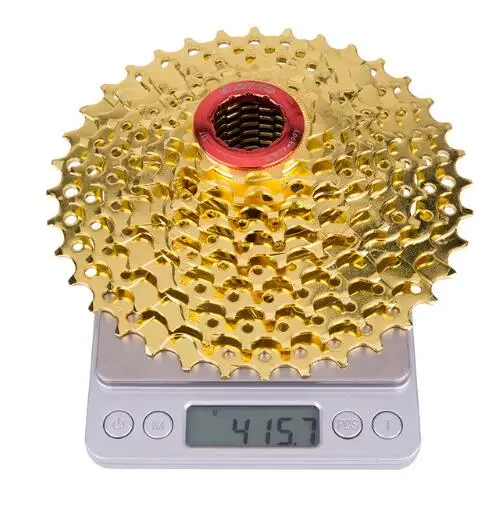 

Запчасти для горного велосипеда MTB, 9S, 36T, 27 s, скоростная Золотая кассета свободного колеса 11-36T для Shimano M370, M430, M4000, M590, M3000