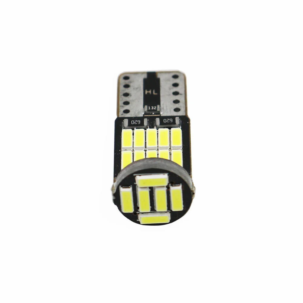 YSY 100x t10 w5w светодиодный Белый 26SMD 4014 лампы 194 168 501 Светодиодная лампа авто