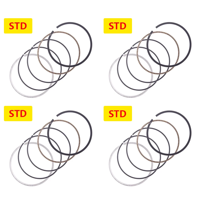 

Комплекты поршневых колец для цилиндра двигателя для Kawasaki ZZR400 ZRX400 ZZR ZRX, аксессуары для мотоциклов