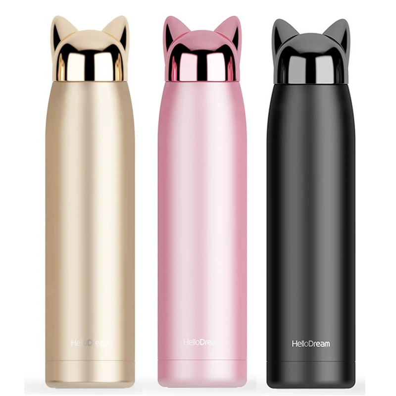 Кружка термос бутылка из нержавеющей стали вакуумный фляжка для воды кружка