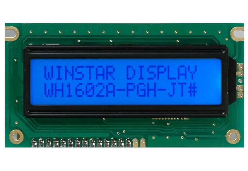 Winstar WH1602A это матричный модуль с ЖК дисплеем 16x2 новая оригинальная подсветка
