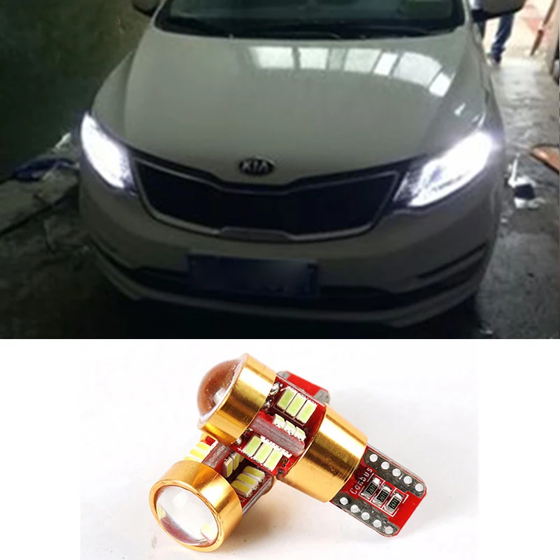 2 шт. автомобисветодиодный светодиодные лампы для стоянки T10 W5W|Сигнальная лампа| |