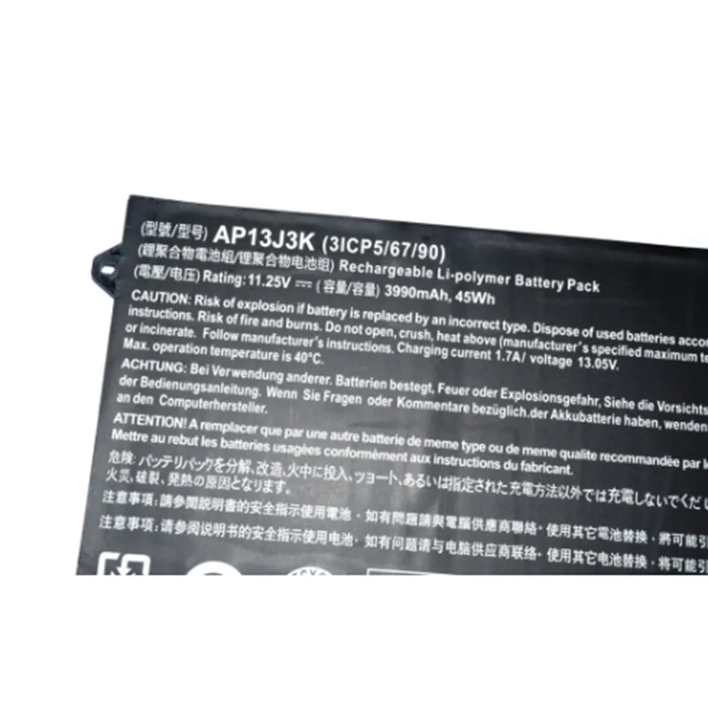 11 25 V 45Wh AP13J4K новый оригинальный AP13J3K Батарея для Acer C720 C720P C740 C720-2844 C740-C5U9 ZU12029-13020 |