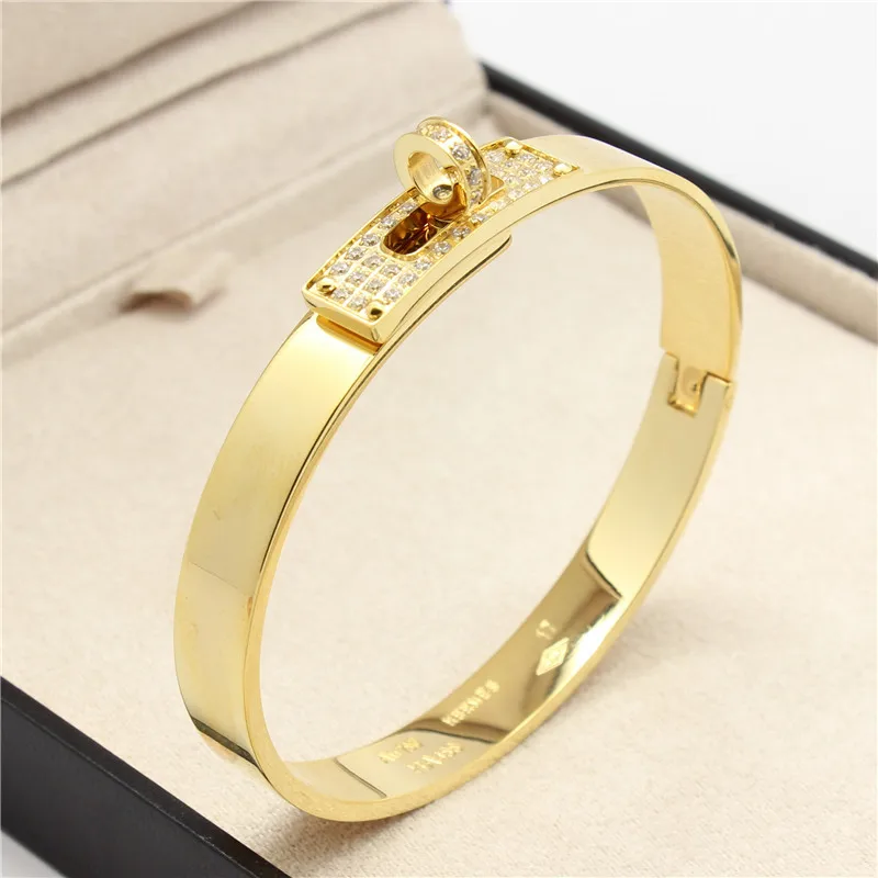 Домашний женский браслет из титановой стали H в европейском и американском стиле