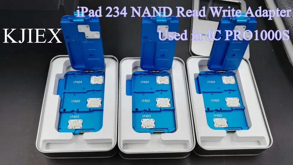 JC Pro1000S iPad 2/3/4 NAND прочитать адаптер записи для iPad 2/3/4 NAND программер изменить SN-удаление инструмент для ремонта