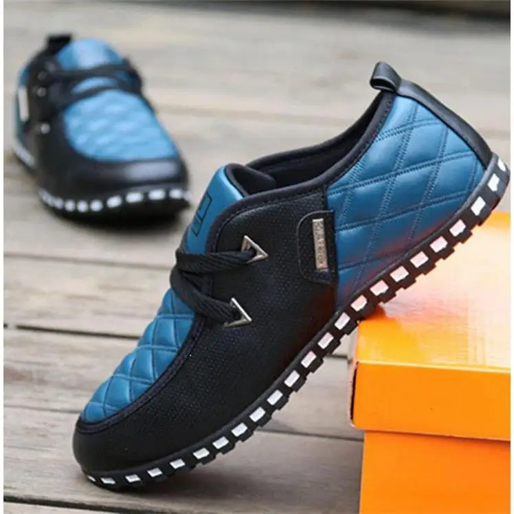 Мужская повседневная обувь большого размера легкая Рабочая черного цвета на