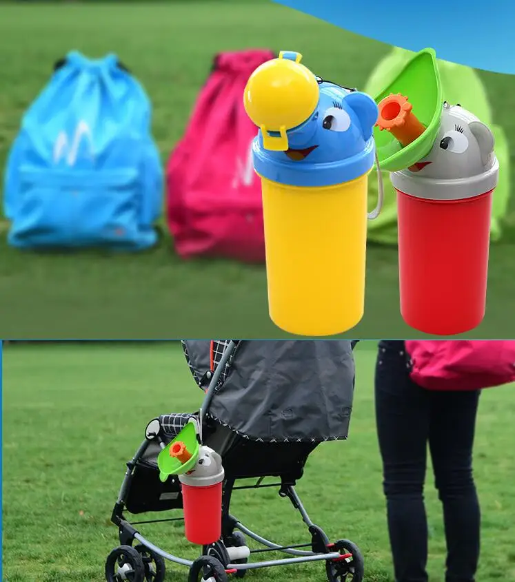 Портативный удобный дорожный милый набор для ухода за ребенком Детский горшок