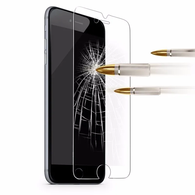 Новинка 0 3 мм 2.5D закалка для iphone X стеклянная пленка защита H9 8 Plus 7 6 6s 5 5S телефона |
