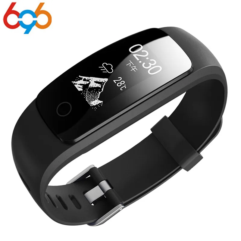 696 ID 107 ID107 Plus HR Smart Bracelet Activity Tracker Pulsometer watch Heart Rate GPS Band sport tester pk mi band 2 | Электроника
