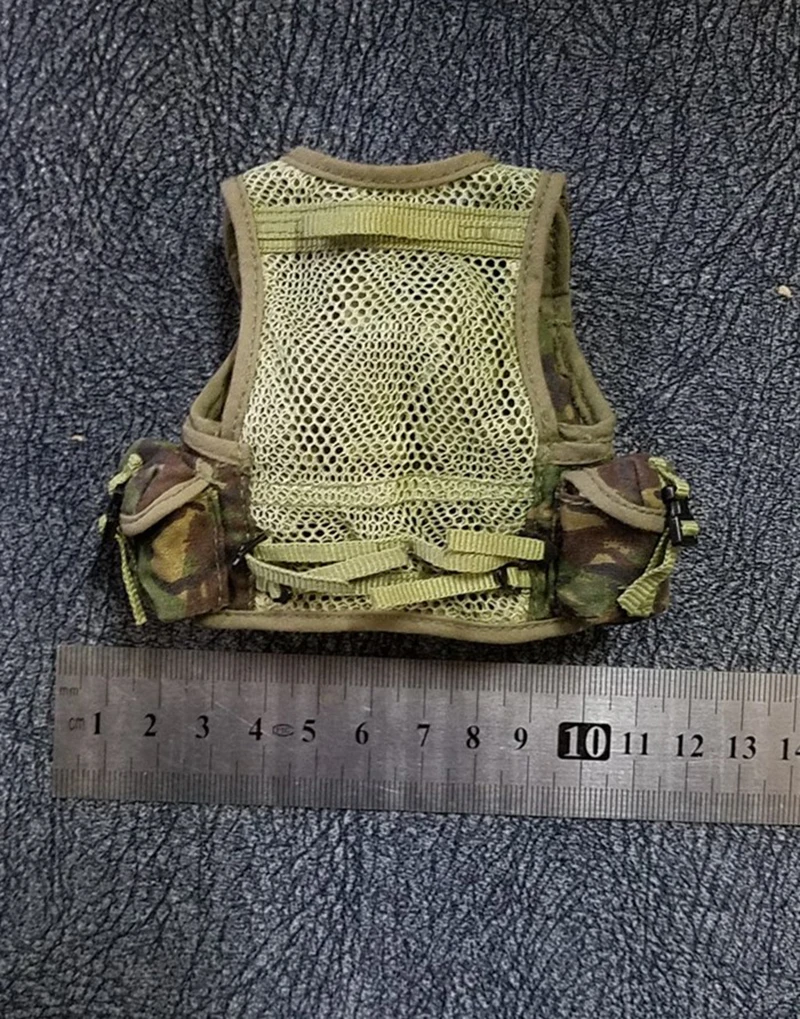 1/6 Камуфляжный зеленый тактический жилет в джунглях модели для фигурок 12