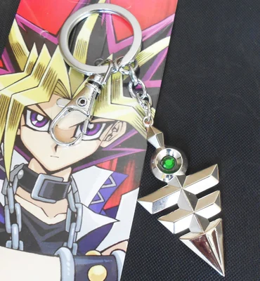 Оптовая продажа Yu - Gi Oh! Брелок для ключей ожерелье с подвеской изображением