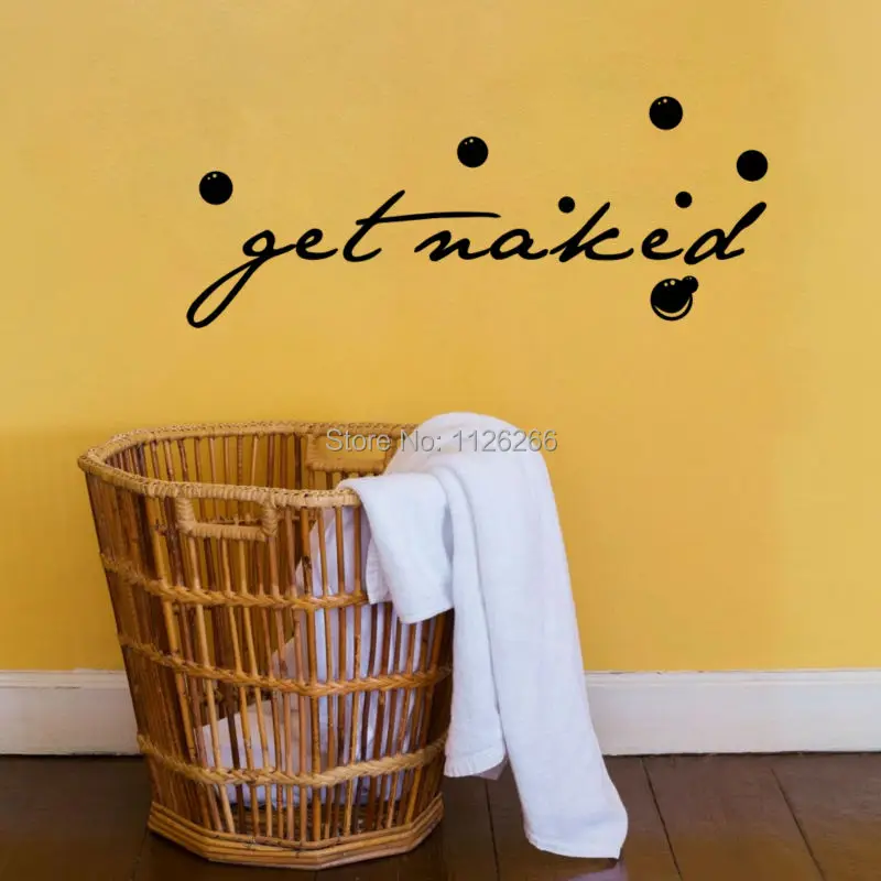 Получить голый пузырь ванная комната настенные наклейки декоративные Сделай Сам