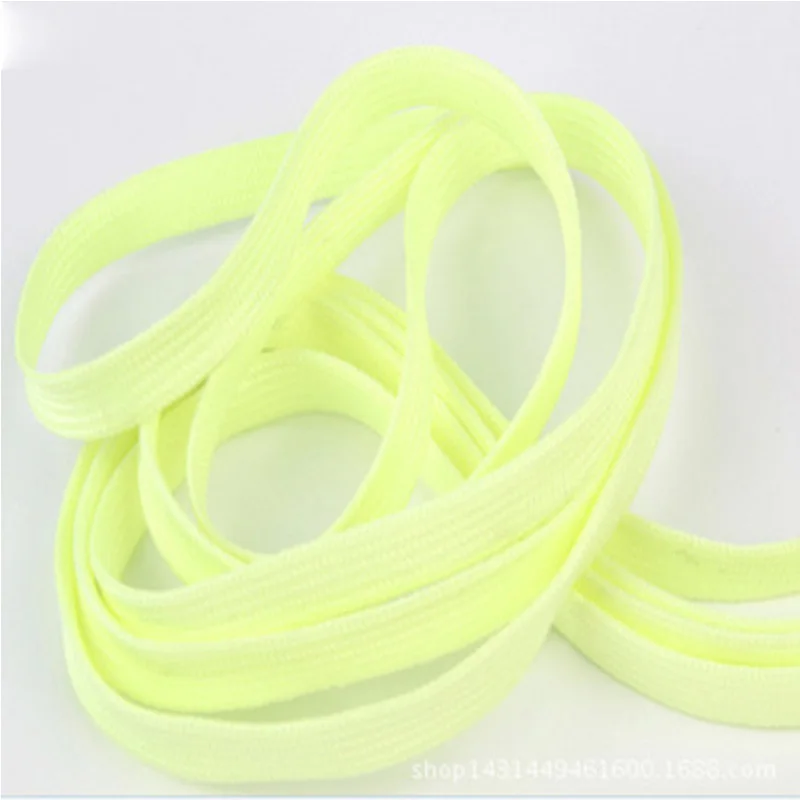 Yellow 1 пара 120 см модные спортивные светящиеся игрушки аксессуары шнурки светится в темноте улучшают манипуляционные возможности подарок для детей - Цвет: Yellow