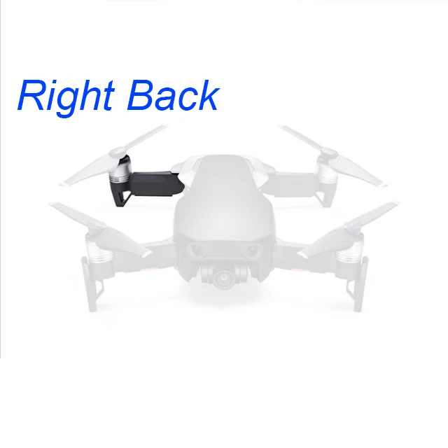 right back DJI Mavic Air передний/задний левый/правый рычаг двигателя красный подлинный белый черный Запасной рычаг для Mavic Air Drone запасные части - Цвет: right back