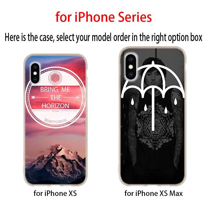 Силиконовый мягкий чехол для iPhone 11 12 Pro X XS Max XR iphone 8 7 6 Plus 5 5s SE Bring Me the Horizon 2020 |
