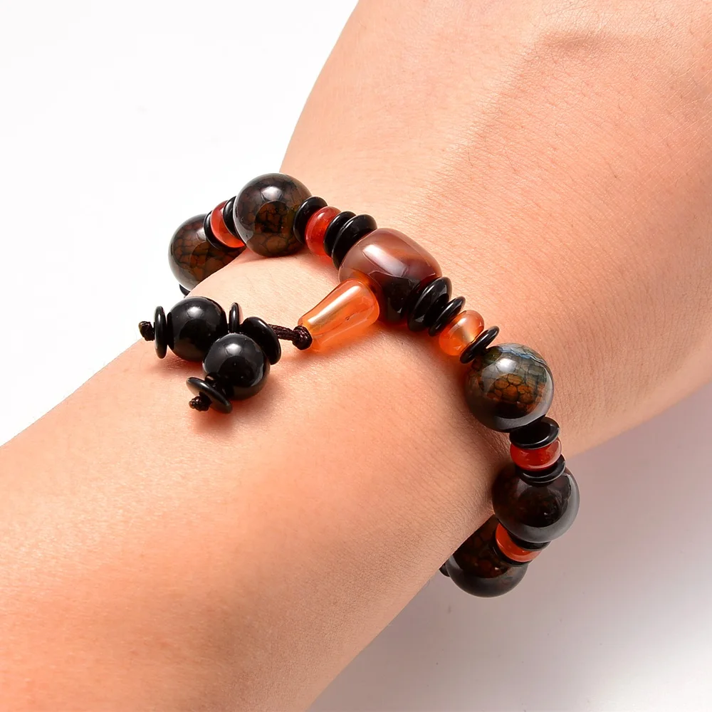 Tibetan Buddha Men Bracelet Natural Bead chakra Stone Diffuser Bracelets Jewelry Gift Drop Shipping | Украшения и аксессуары