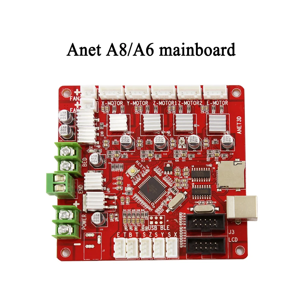 Anet A6 A8 3d принтер контроллер части материнская плата DIY само сборка Настольный Prusa