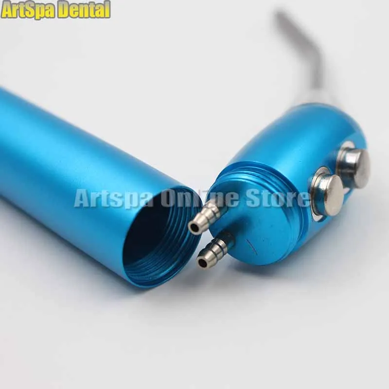 Стоматологический цветной воздушный спрей для воды тройной 3 полосный шприц